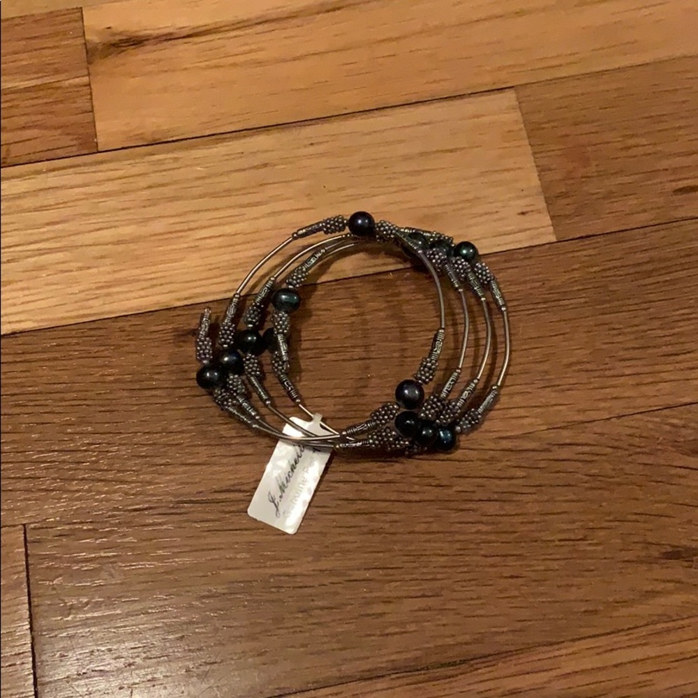 Blue Pearl Bracelet